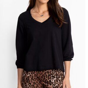 Johnny Was CROCHET V‑NECK BLOUSE - NWT